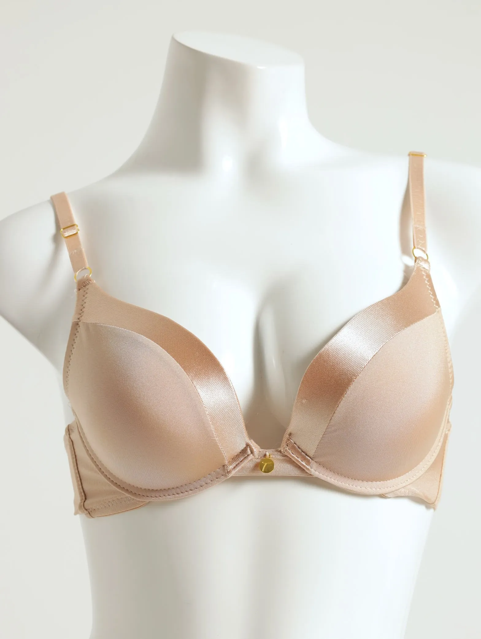 T-Shirt Double Push-Up Bra - Beige sold by Edgars product image thumbnail 2