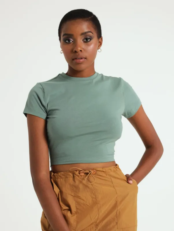 Basic Tee - Teal sold by Edgars 