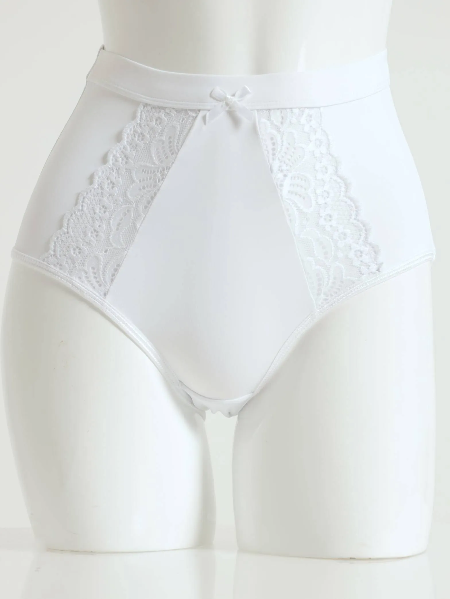 2 Pack Lace Brief Panties - Beige/White sold by Edgars