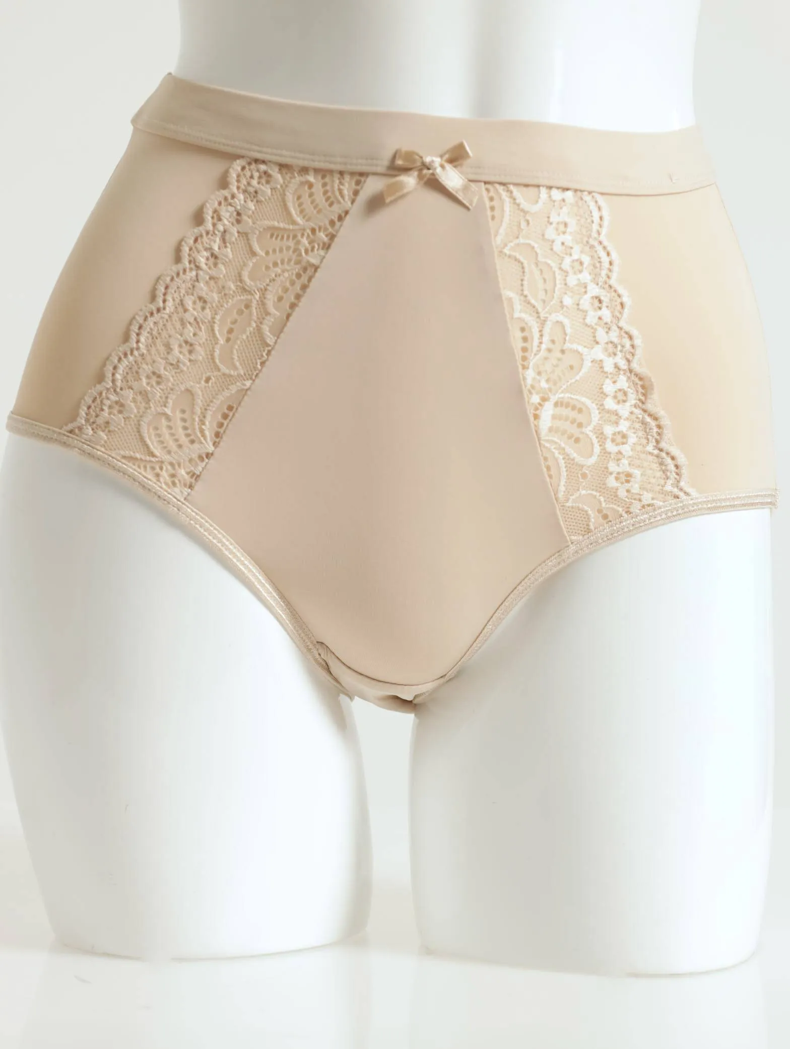 2 Pack Lace Brief Panties - Beige/White sold by Edgars product image thumbnail 2