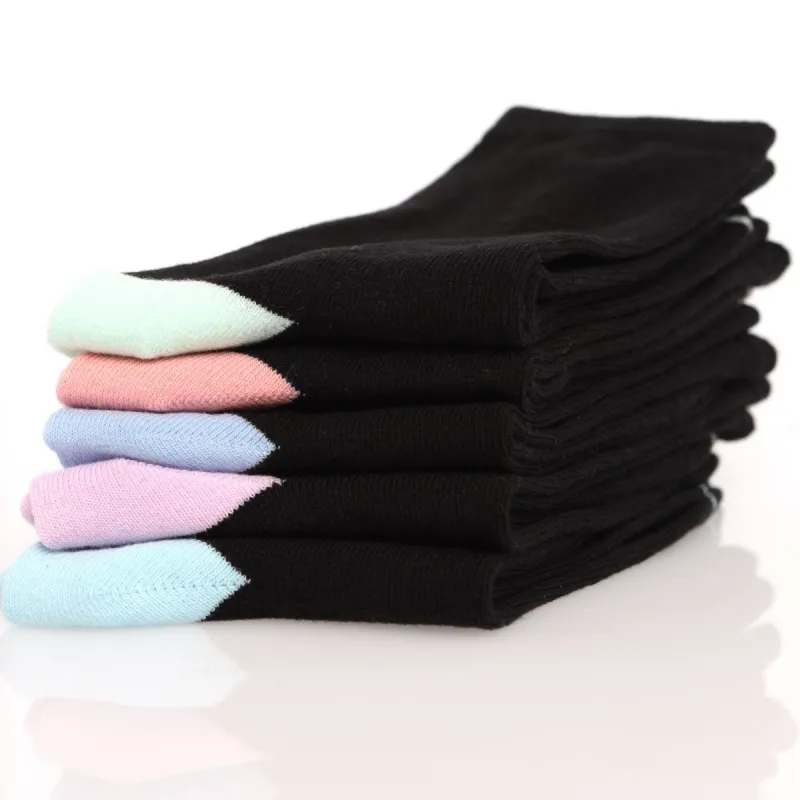 Ladies 5 Pack Ankle Sock - Black sold by Edgars