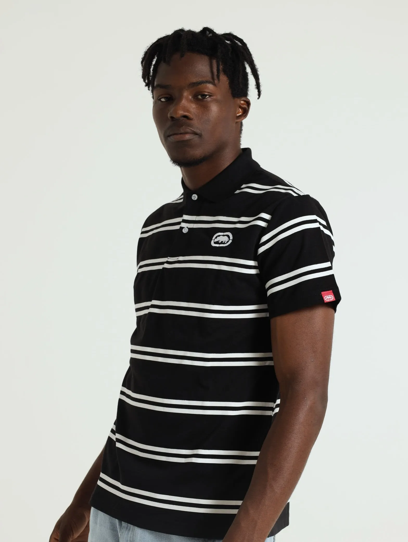 Stripe Embossed Golfer - Black sold by Edgars product image thumbnail 2