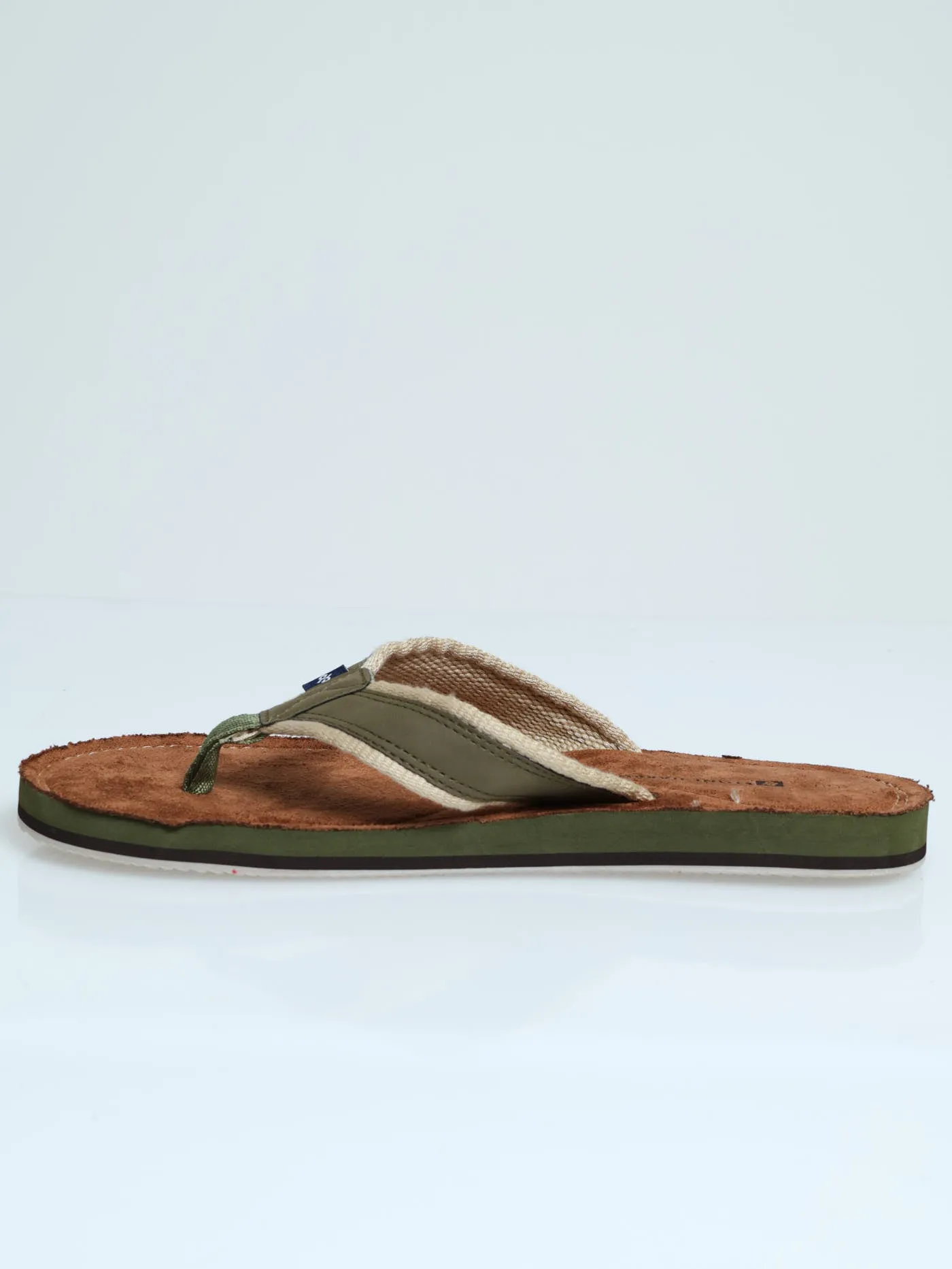 2 Tone Upper Wide Vamp Sandal - Olive sold by Edgars product image thumbnail 3