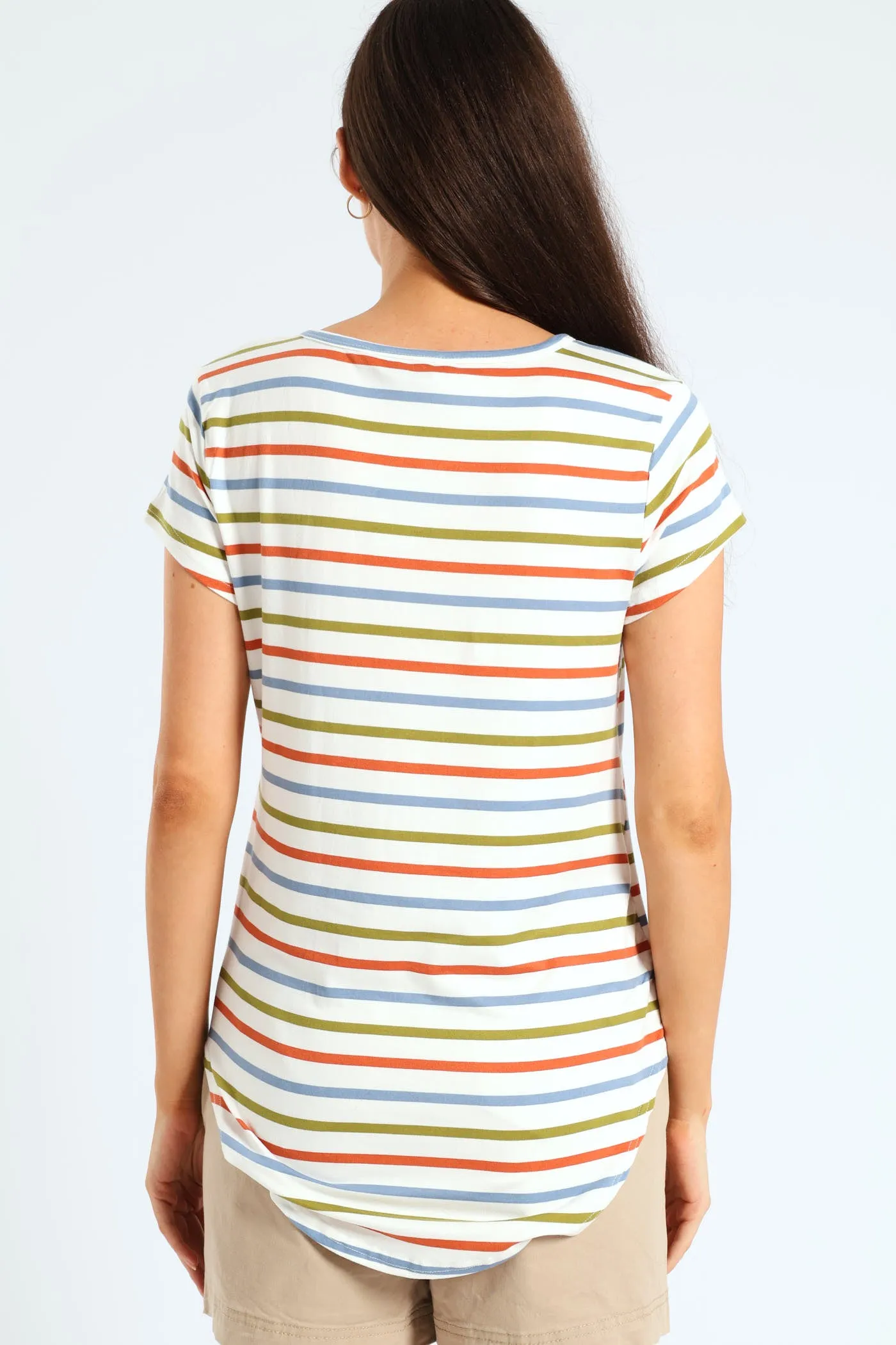 Stripe Pocket Tee sold by Edgars product image thumbnail 2