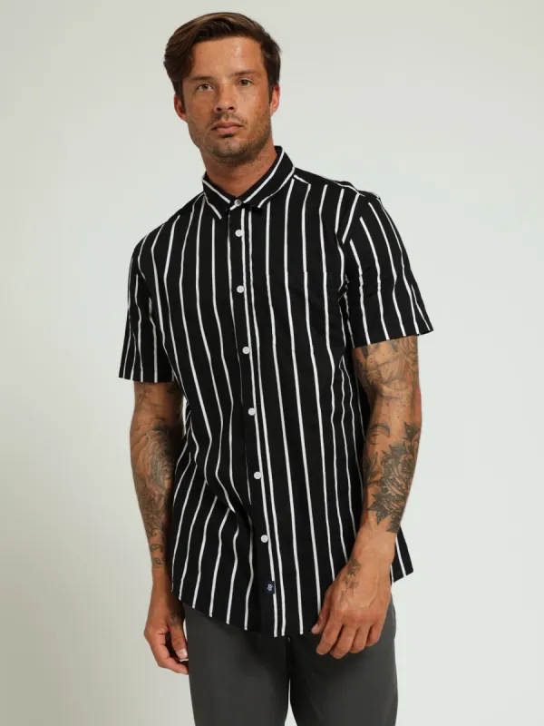 Stripe Shirt - Black/White sold by Edgars