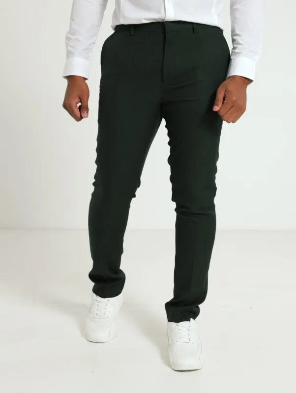 Slim Essential Suit Trouser - Olive sold by Edgars