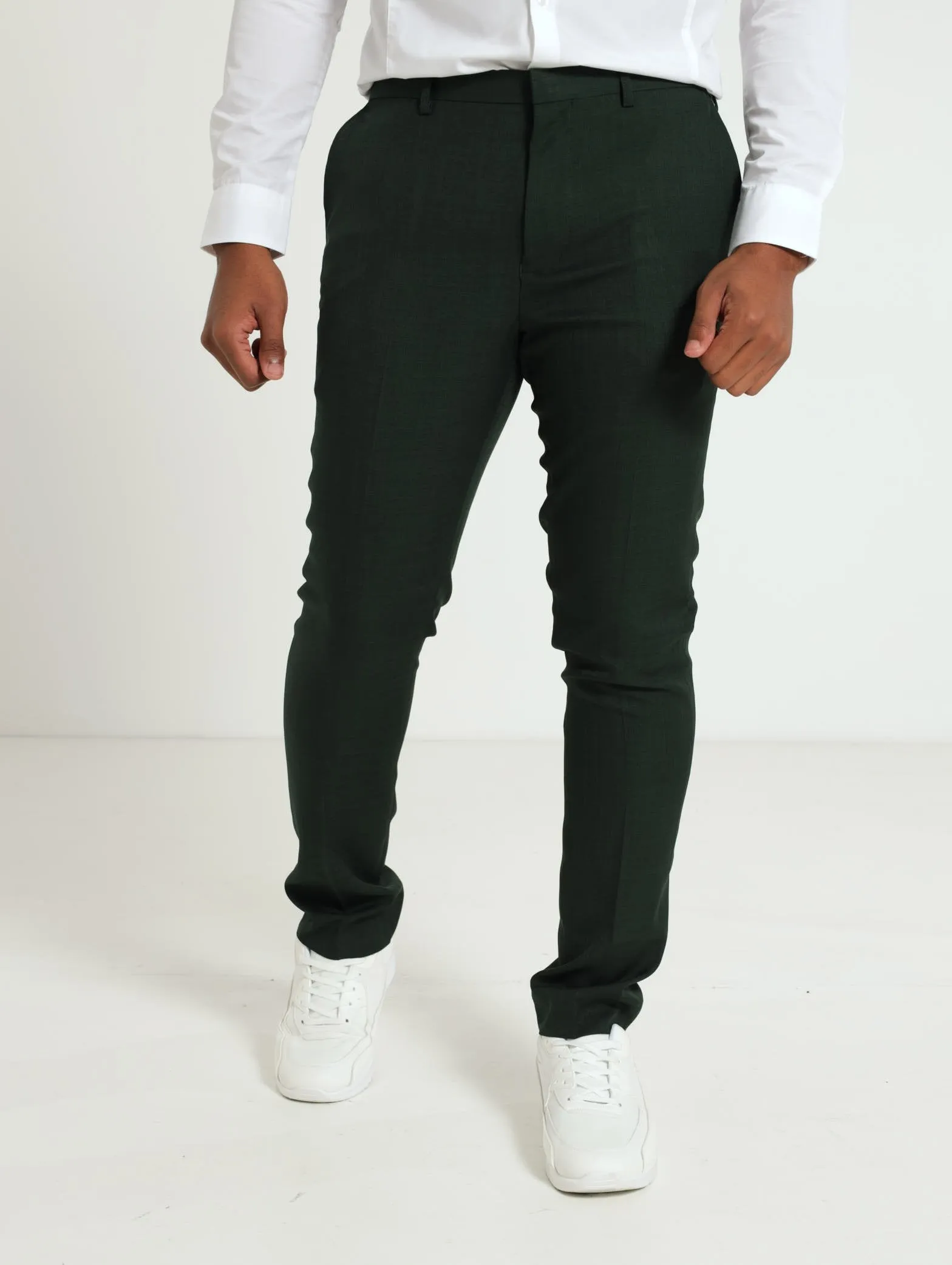 Slim Essential Suit Trouser - Olive sold by Edgars