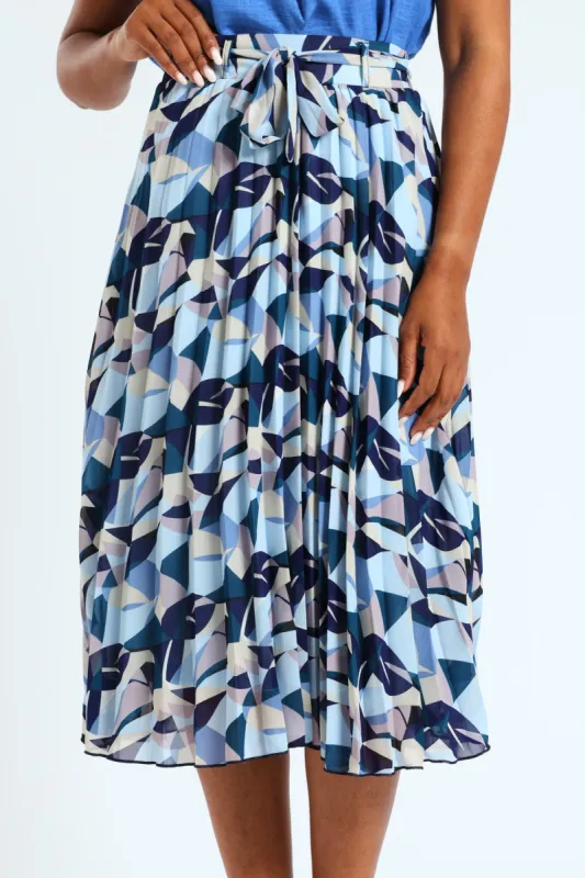 Sunray Pleated Midi Skirt sold by Edgars