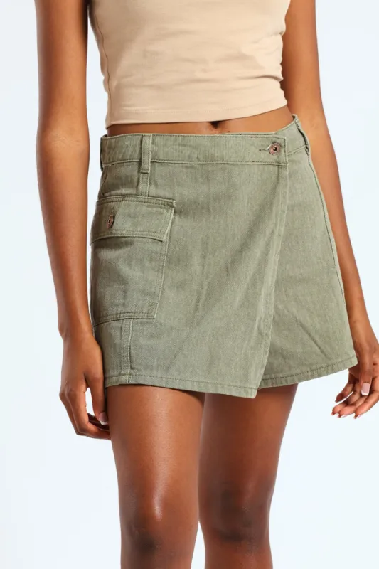 Cargo Skort - Fatigue sold by Edgars 