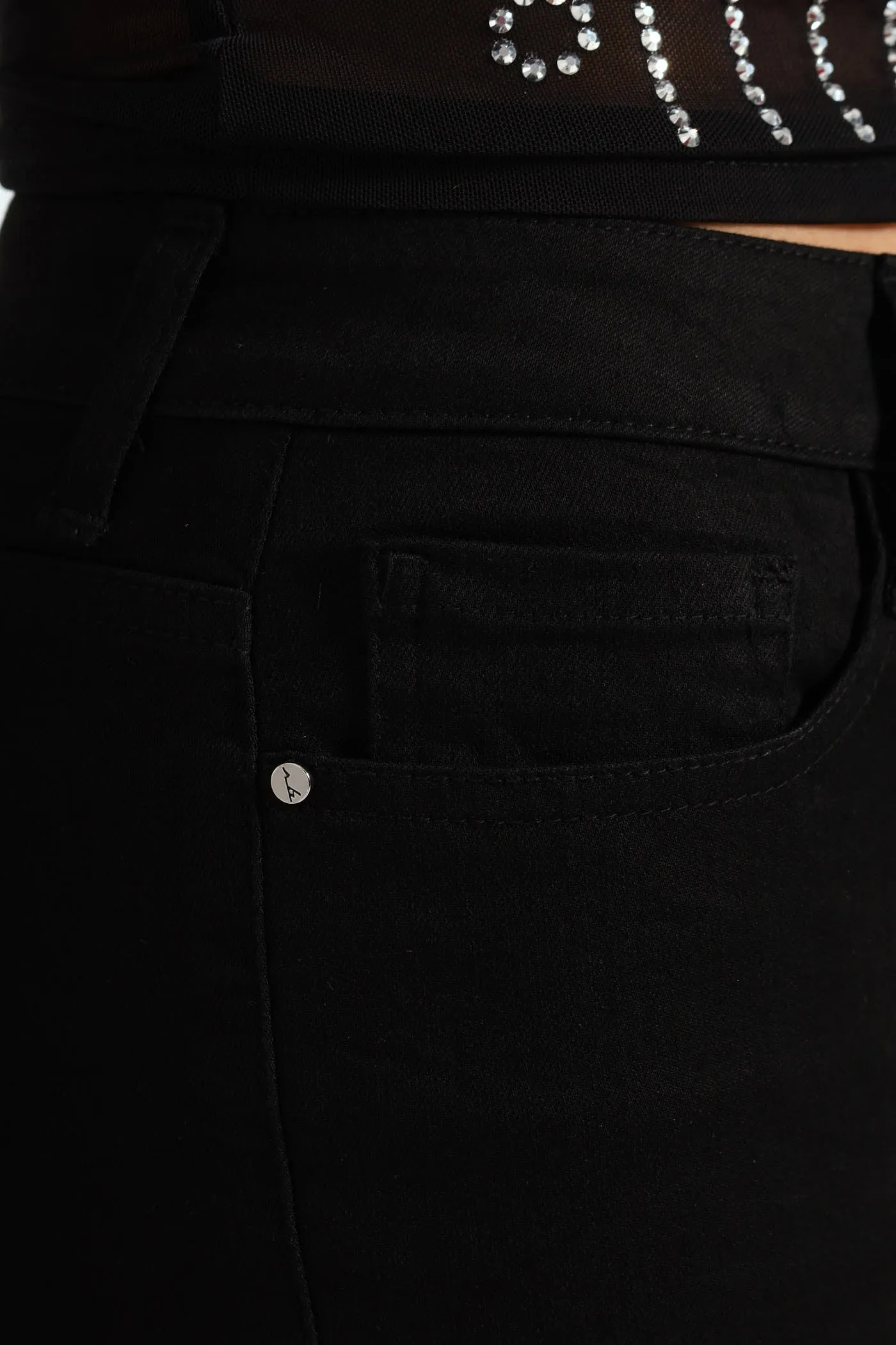 Mid Rise Bootleg Jean-Black sold by Edgars product image thumbnail 5