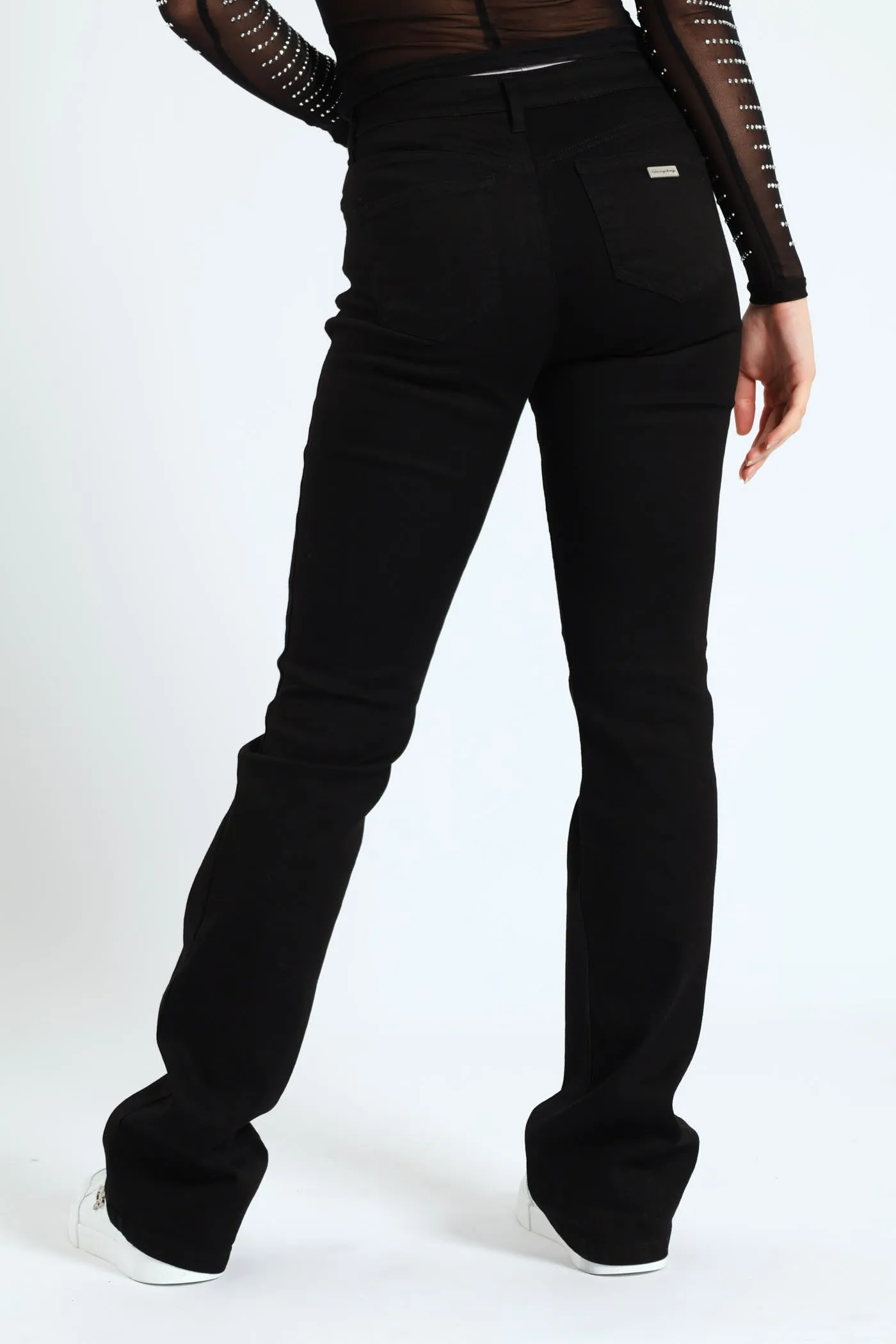 Mid Rise Bootleg Jean-Black sold by Edgars product image thumbnail 2