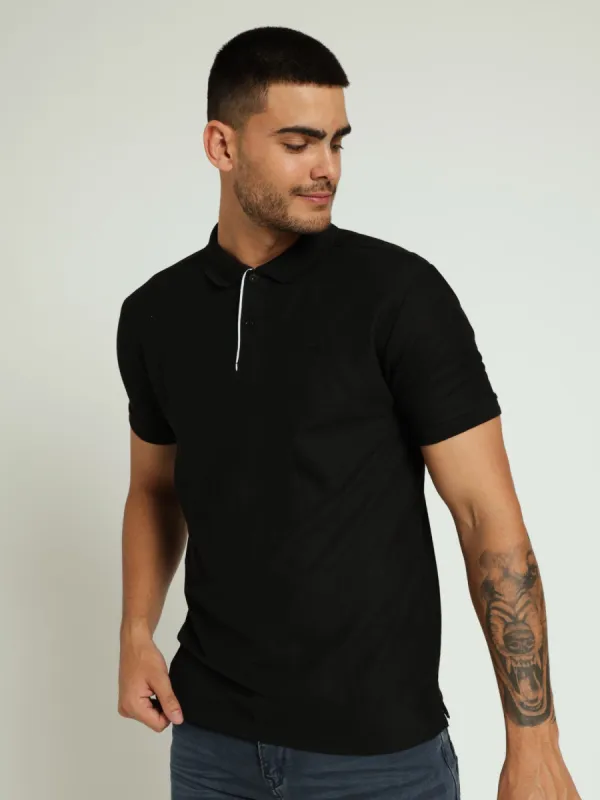 Pique Tip Golfer - Black sold by Edgars 