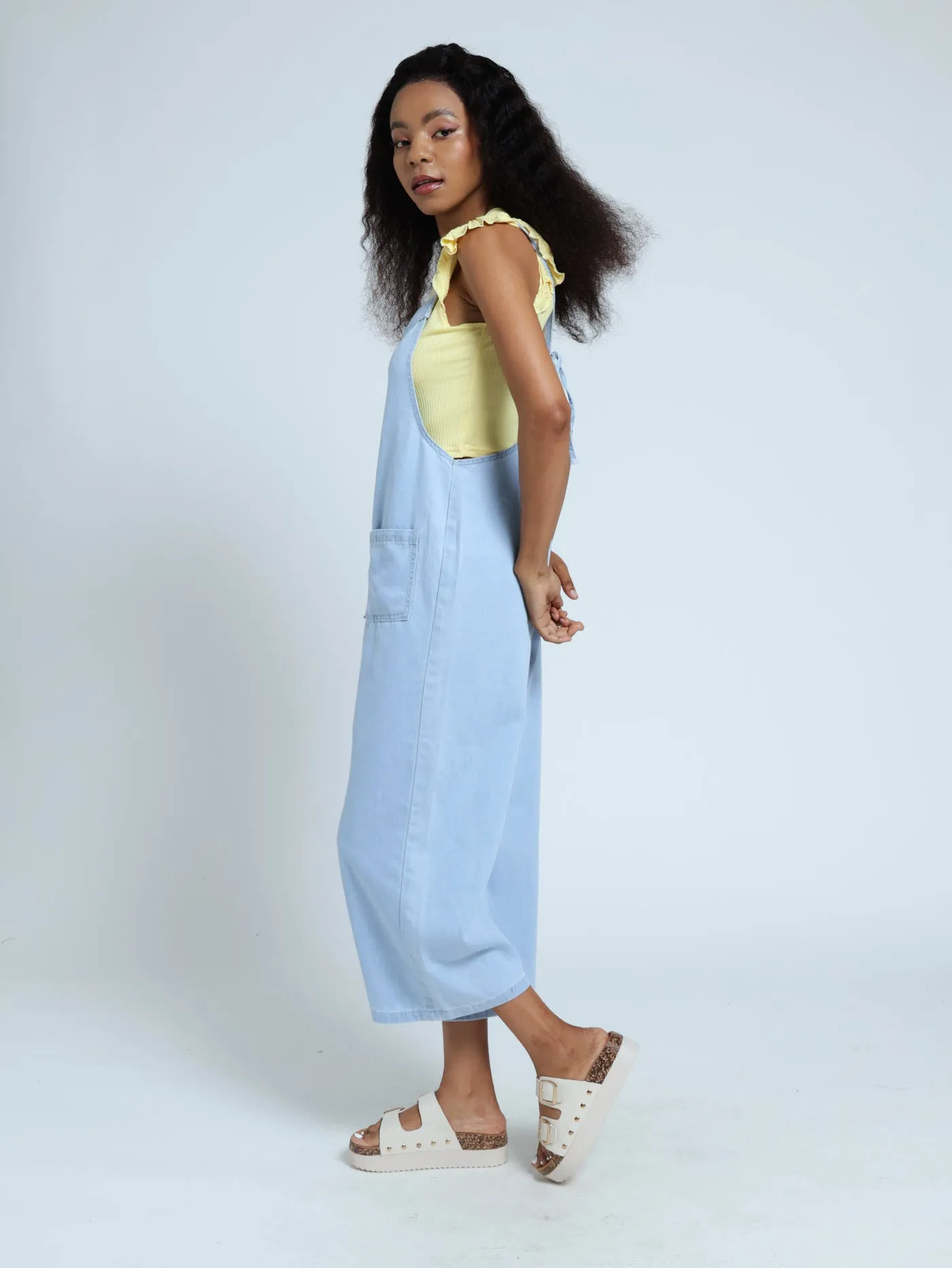 Denim Pocket Jumpsuit - Blue sold by Edgars product image thumbnail 2