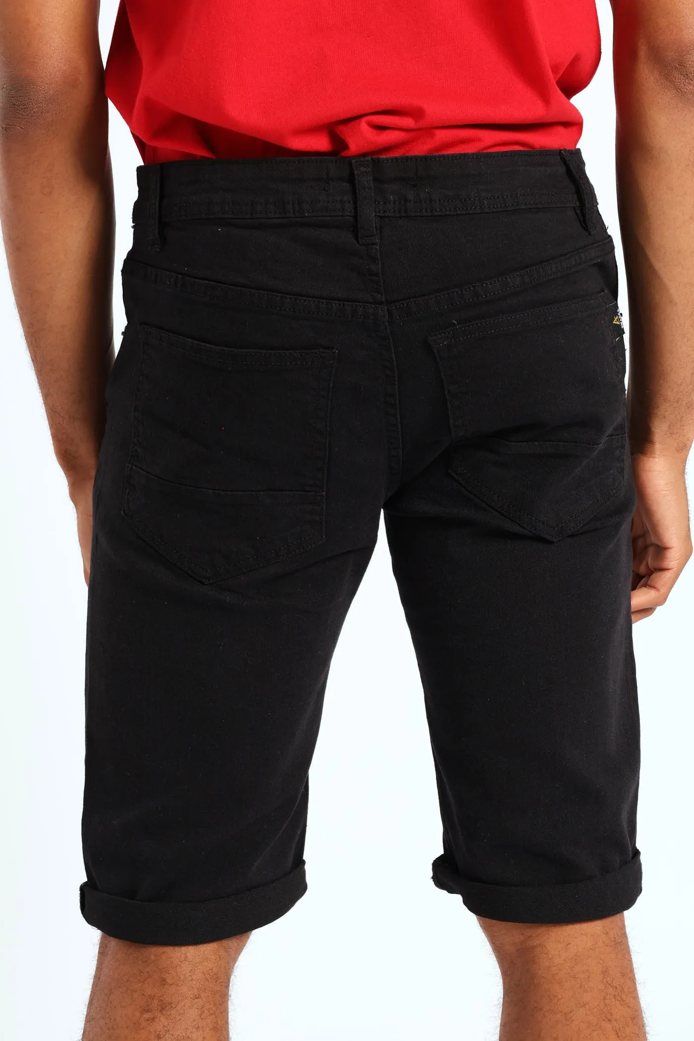 Turn Up Denim Short - Black sold by Edgars product image thumbnail 3
