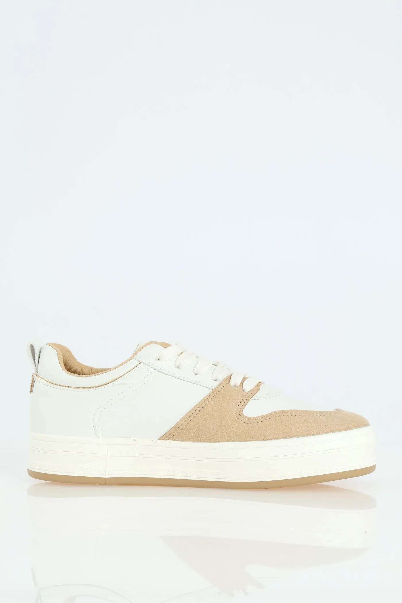 Panelled Platform Sneaker - White sold by Edgars product image thumbnail 4