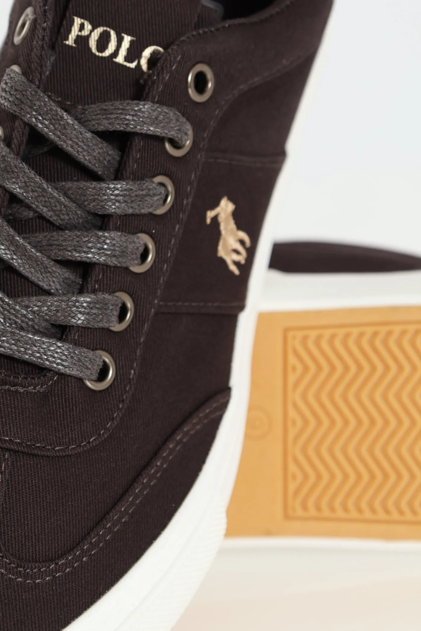 Side Flash Canvas T-Toe Sneaker - Charcoal sold by Edgars product image thumbnail 5