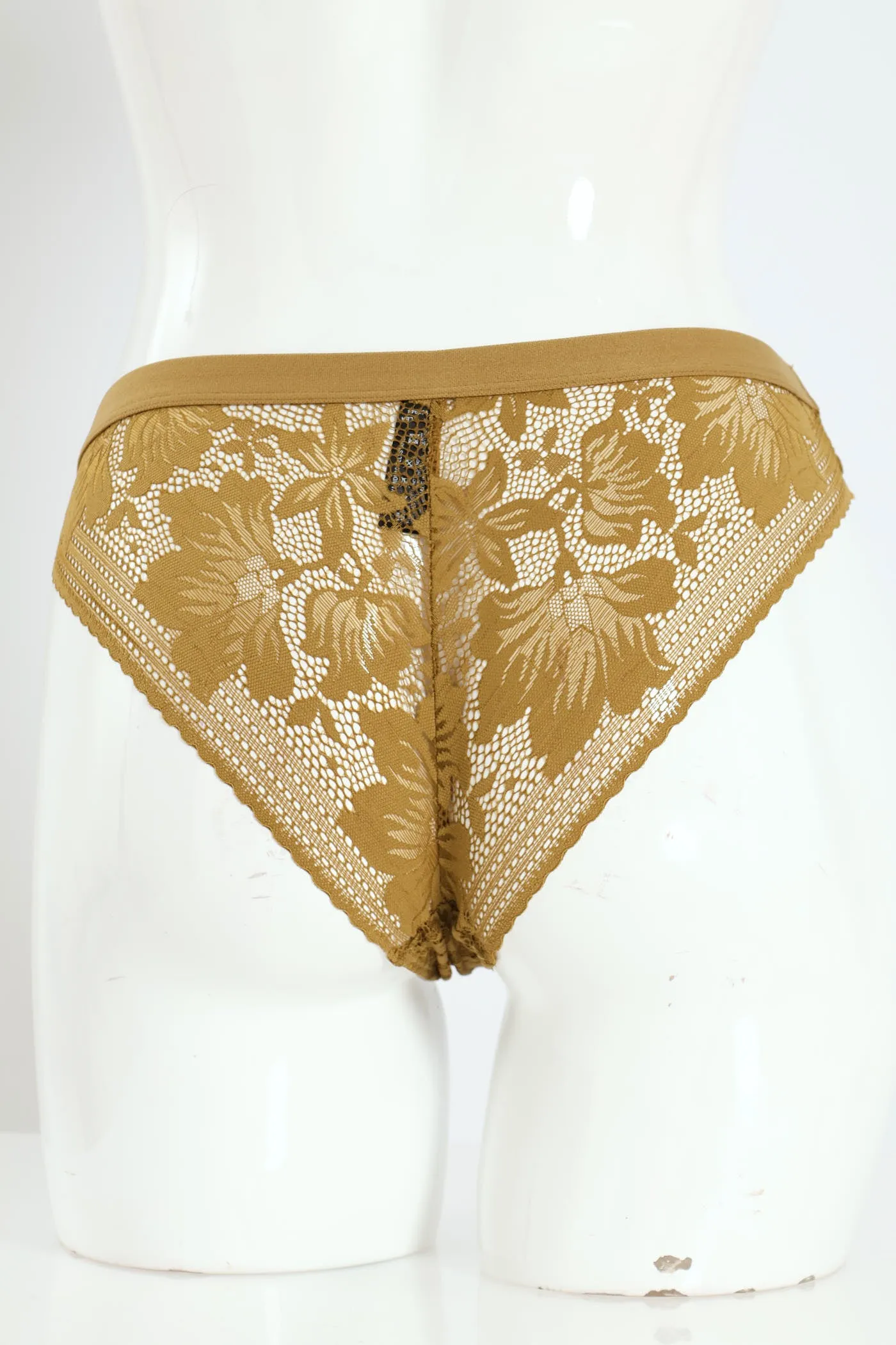 Full Lace Brazilan Panty - Chartreuse sold by Edgars product image thumbnail 2