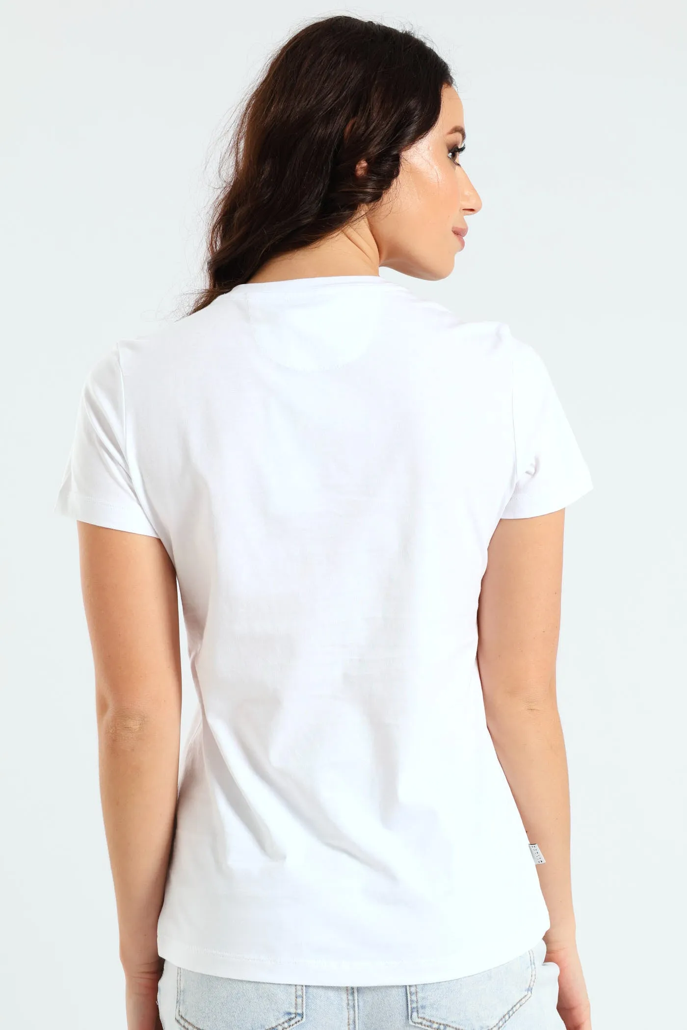 Rhinestone Detail T-Shirt - White sold by Edgars product image thumbnail 4
