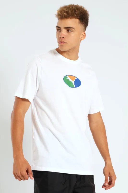 Graphics Execution Tee - White made by Puma
