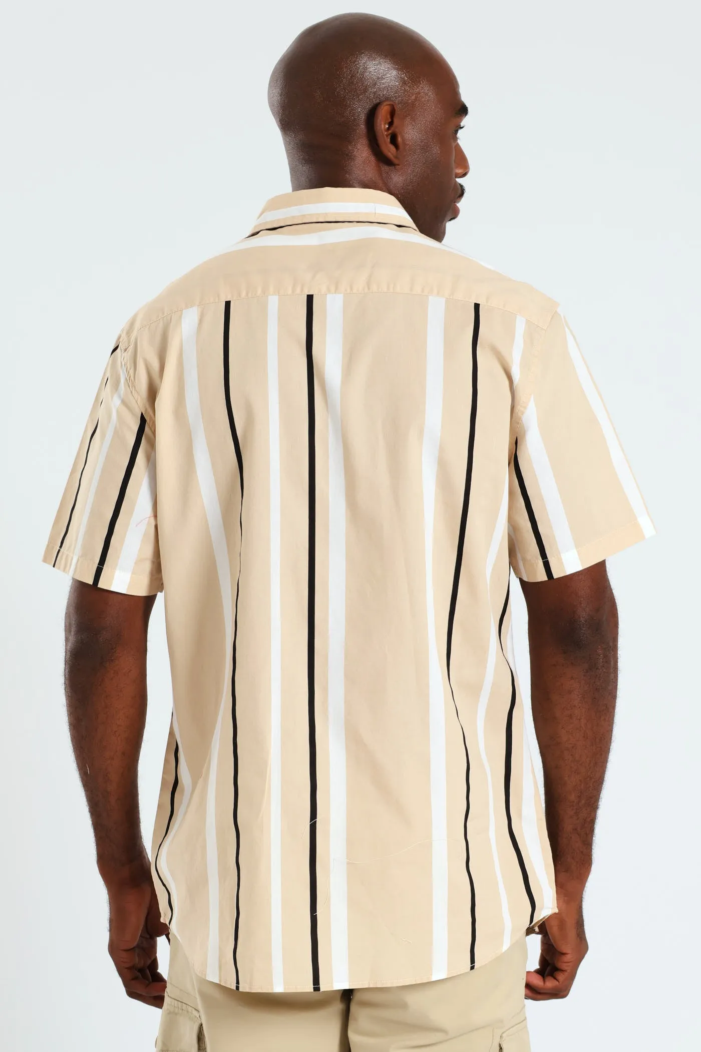 Stripe Shirt - Black/Beige sold by Edgars product image thumbnail 3