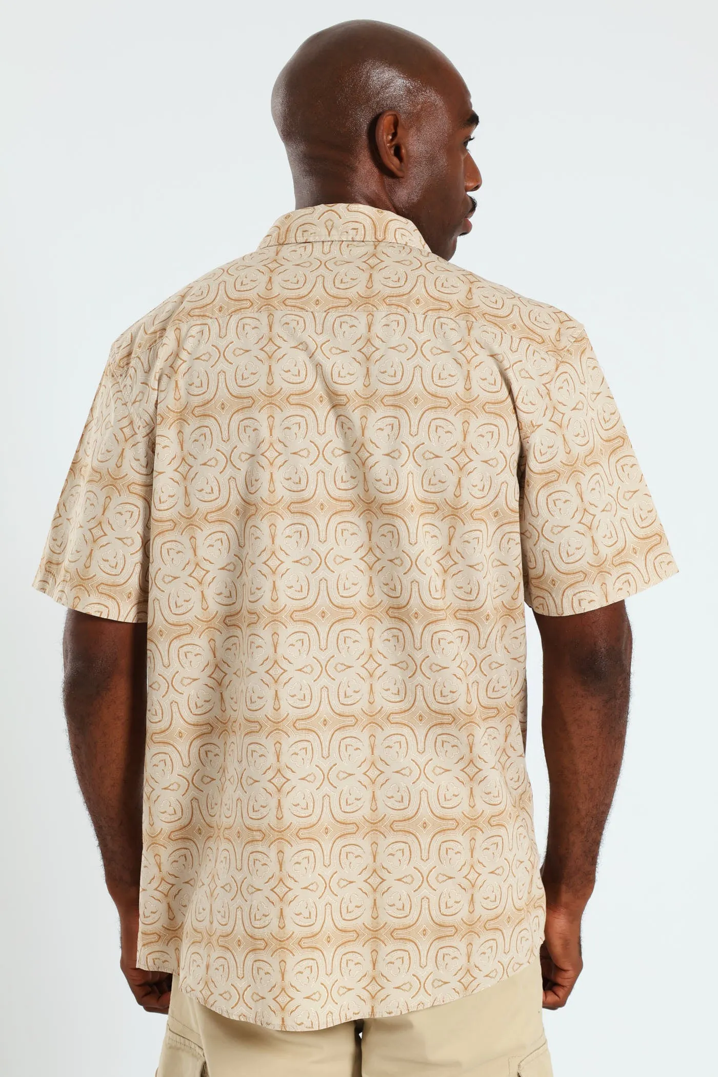 Tile Print Shirt - Stone sold by Edgars product image thumbnail 2