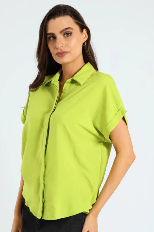 Easy Wearing Shirt - Lime sold by Edgars