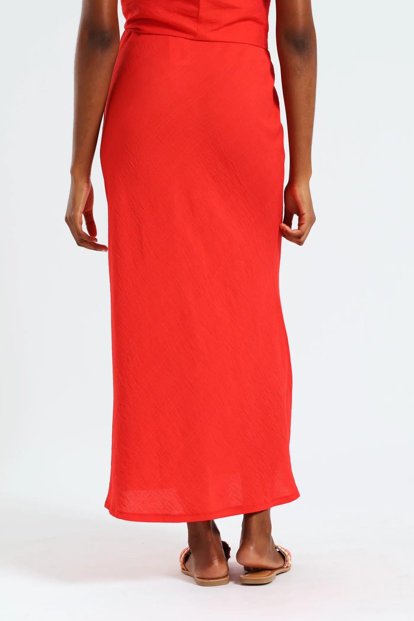 Pull On Bias Cut Midi Skirt - Red sold by Edgars product image thumbnail 3