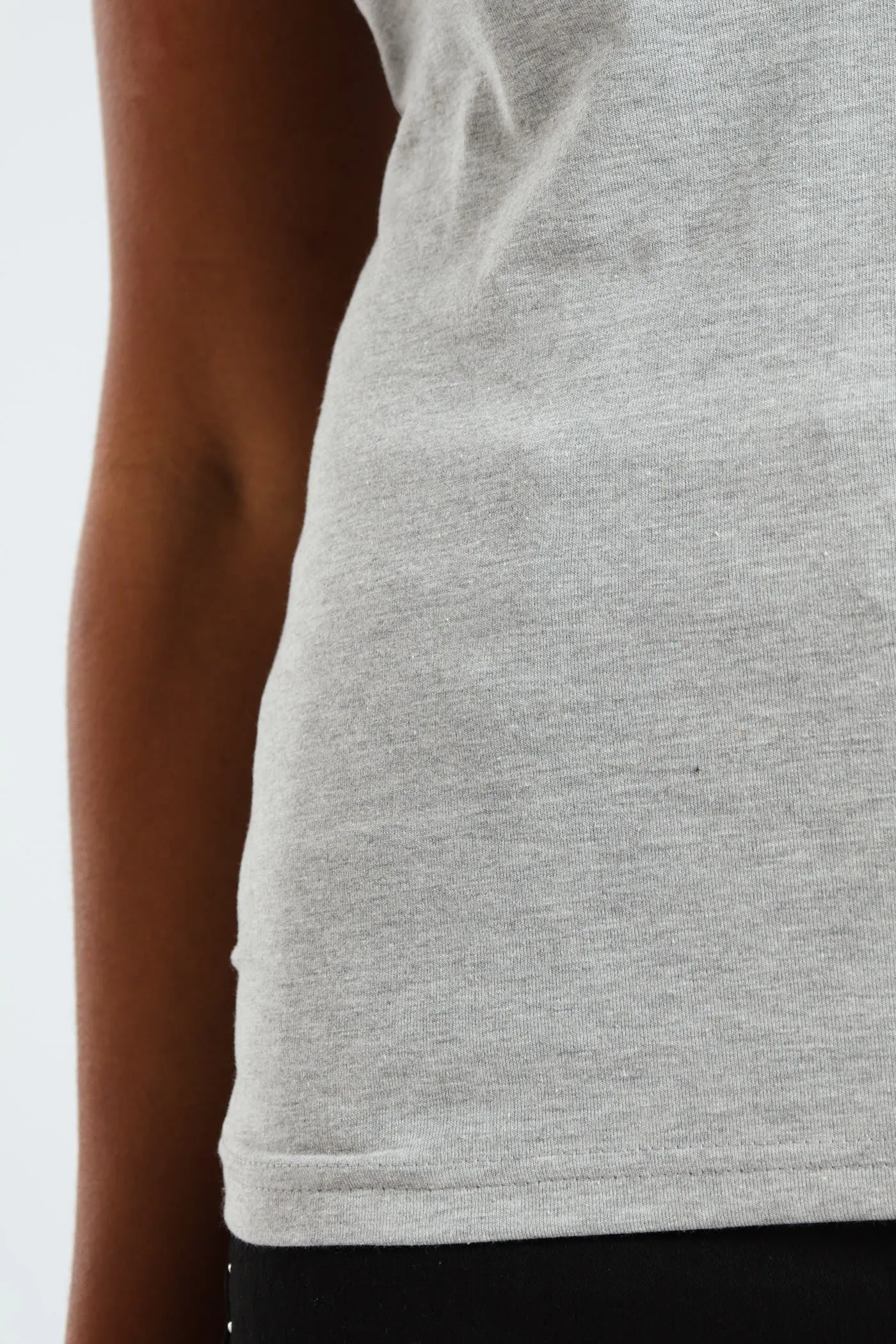 Sleeveless Cotton Lycra Cami - Grey Melange sold by Edgars product image thumbnail 4