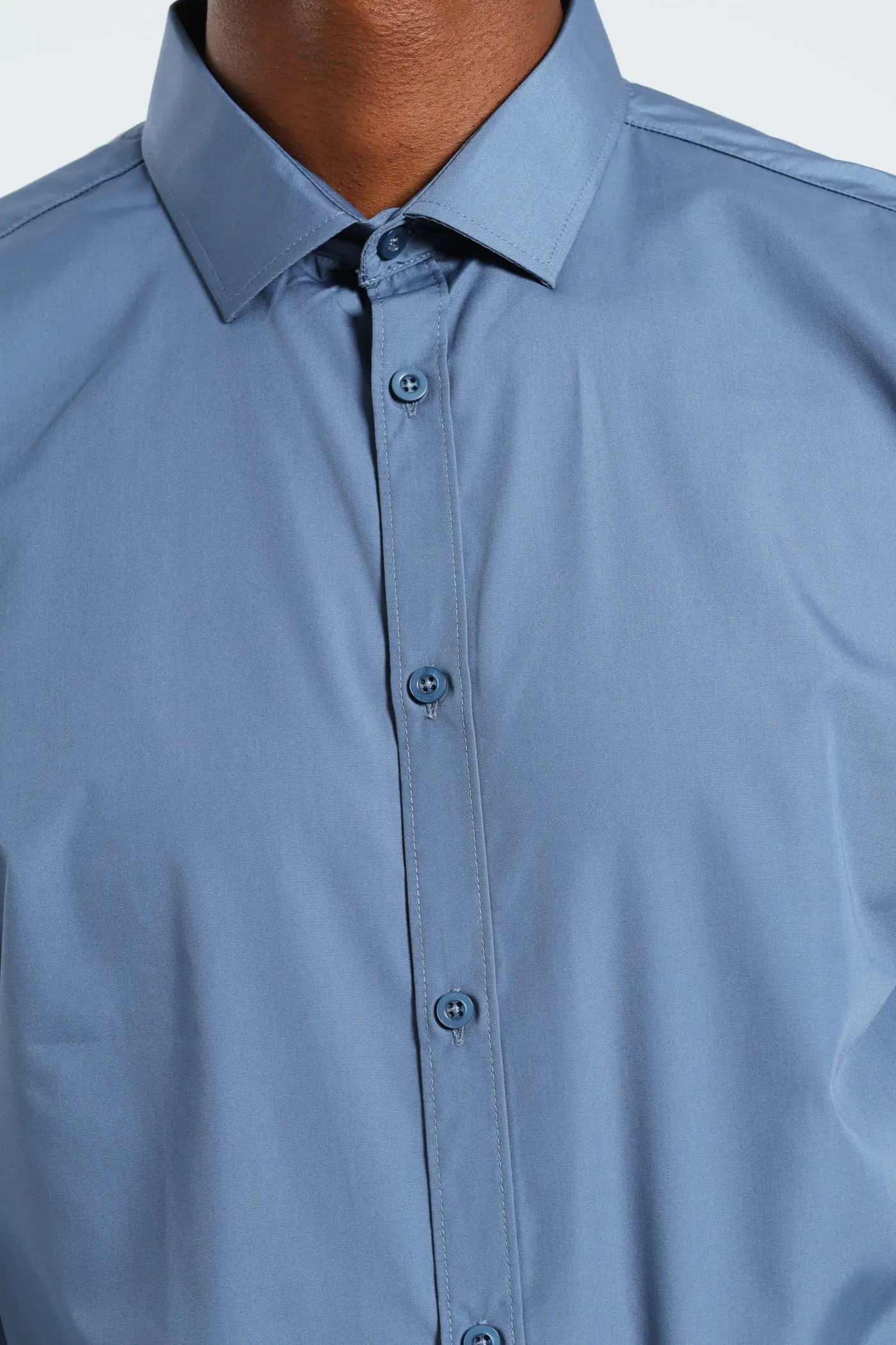Easy Care Long Sleeve Shirt - Petrol sold by Edgars product image thumbnail 2