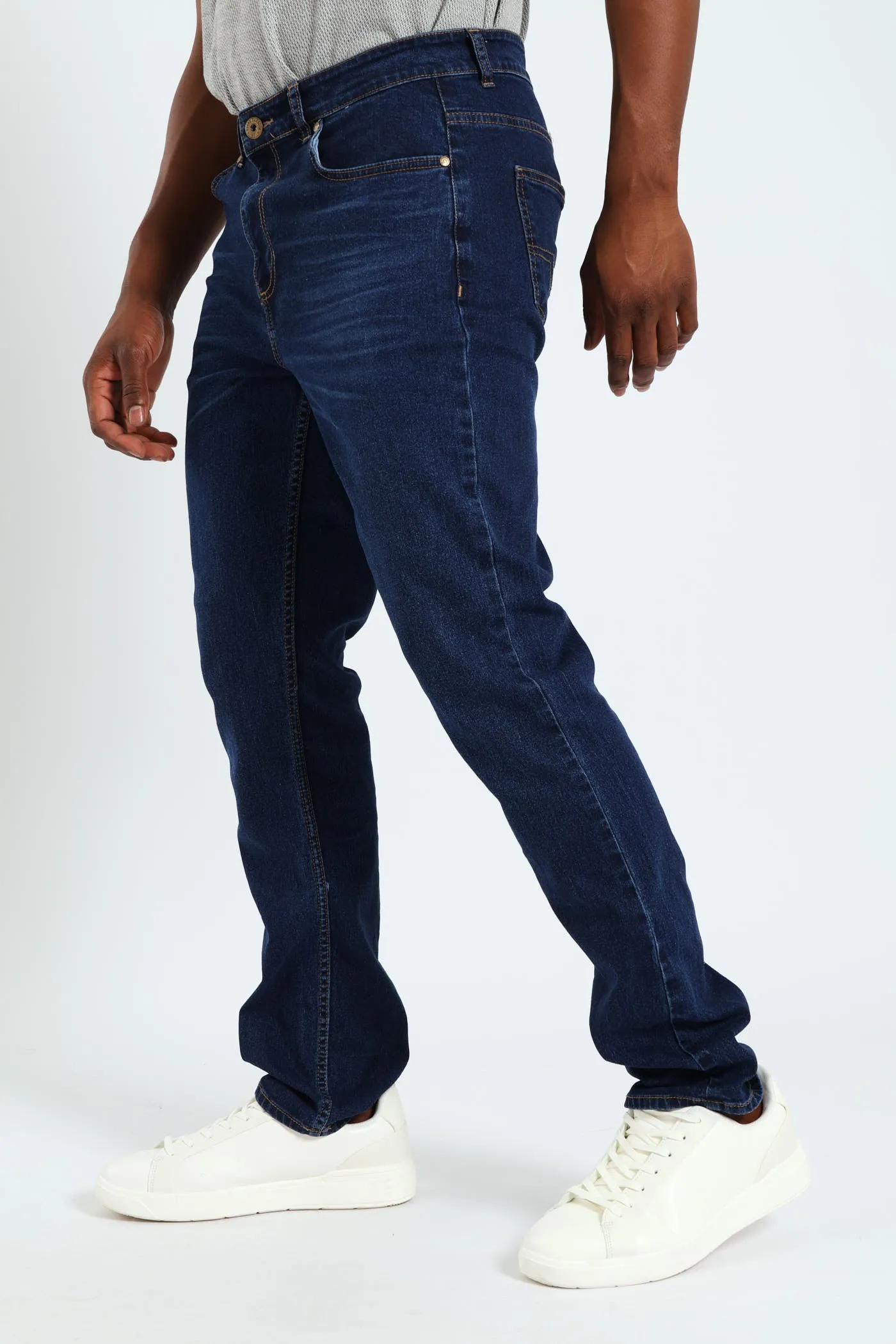 Slim Stretch Denim Jean - Dark Wash sold by Edgars product image thumbnail 3