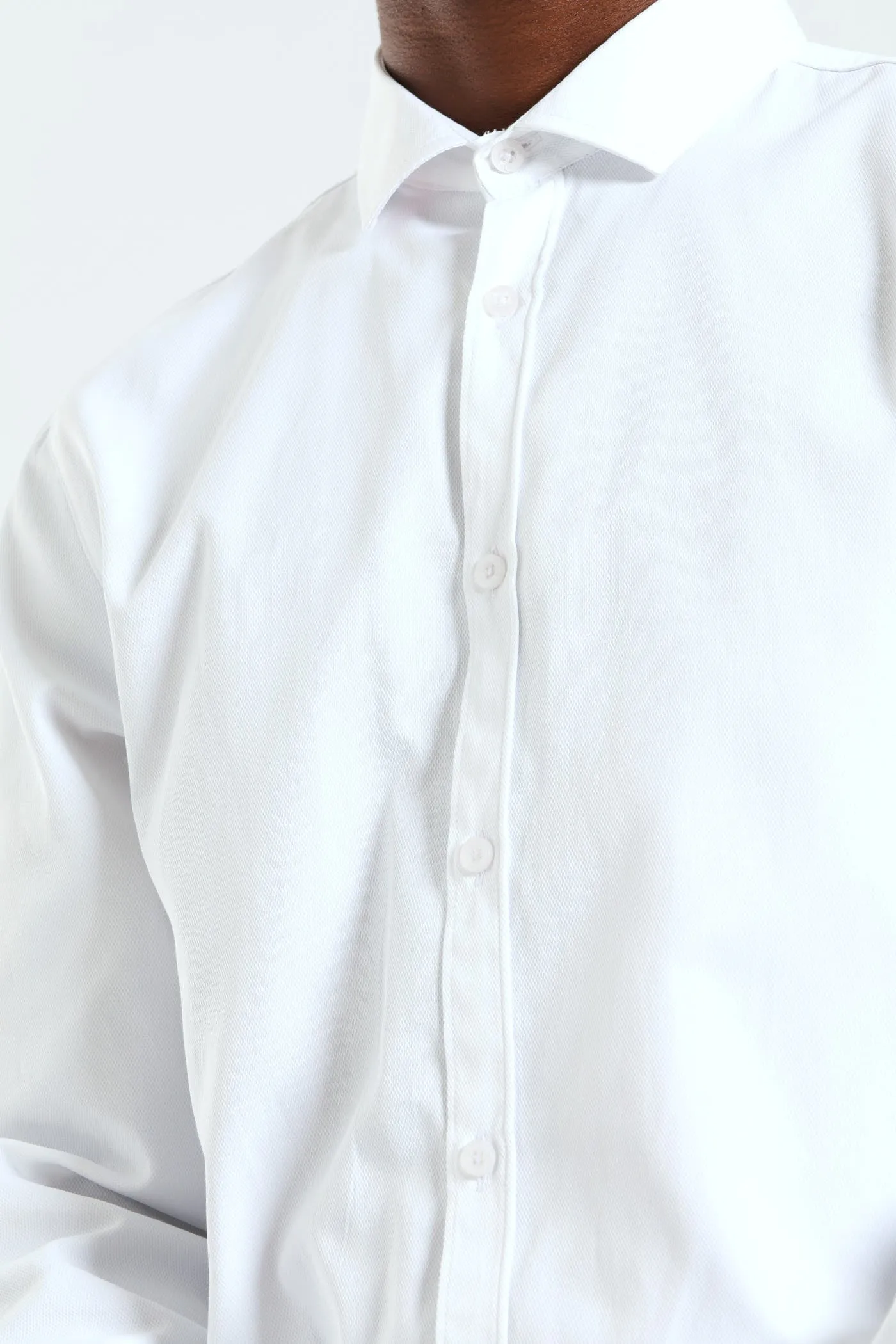 Textured Shirt - White sold by Edgars product image thumbnail 2