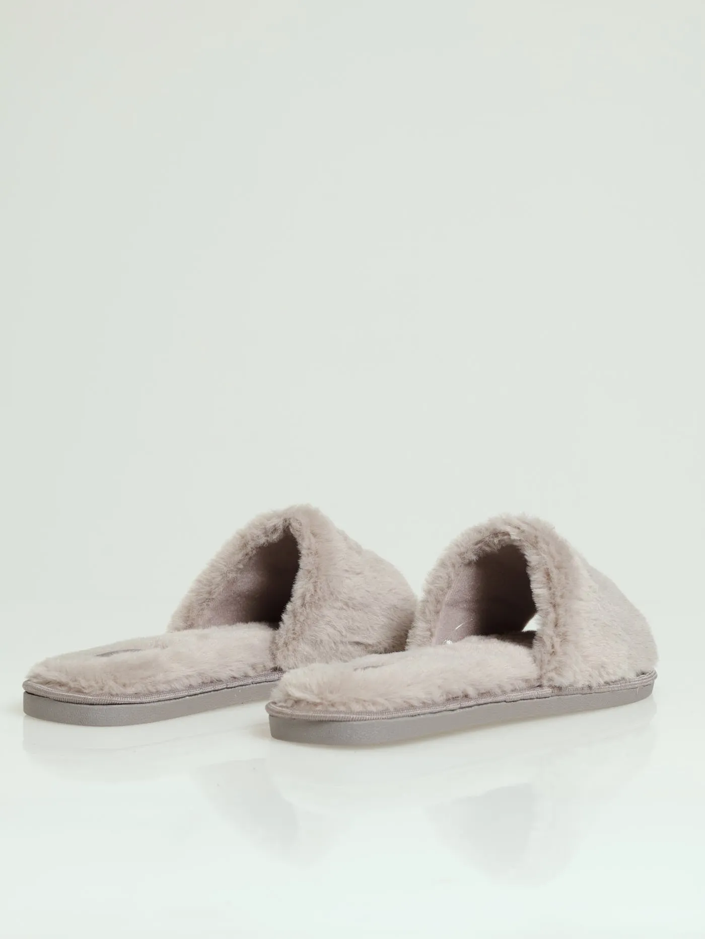 Thin Embroidered Heart Mule Slippers - Taupe sold by Edgars product image thumbnail 5
