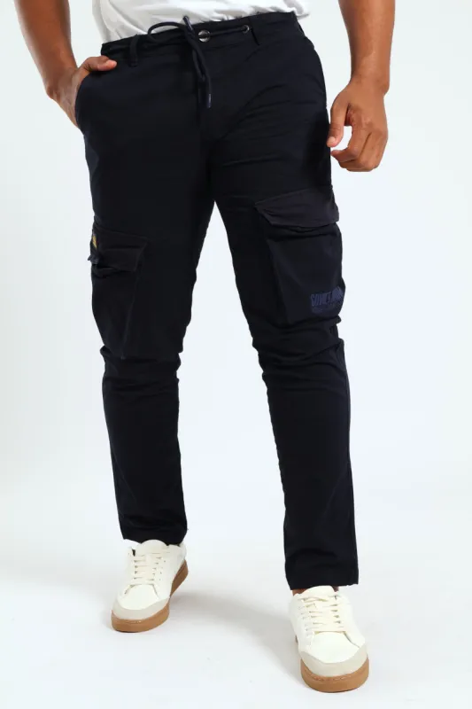 Kings Cargo Pants - Navy sold by Edgars 