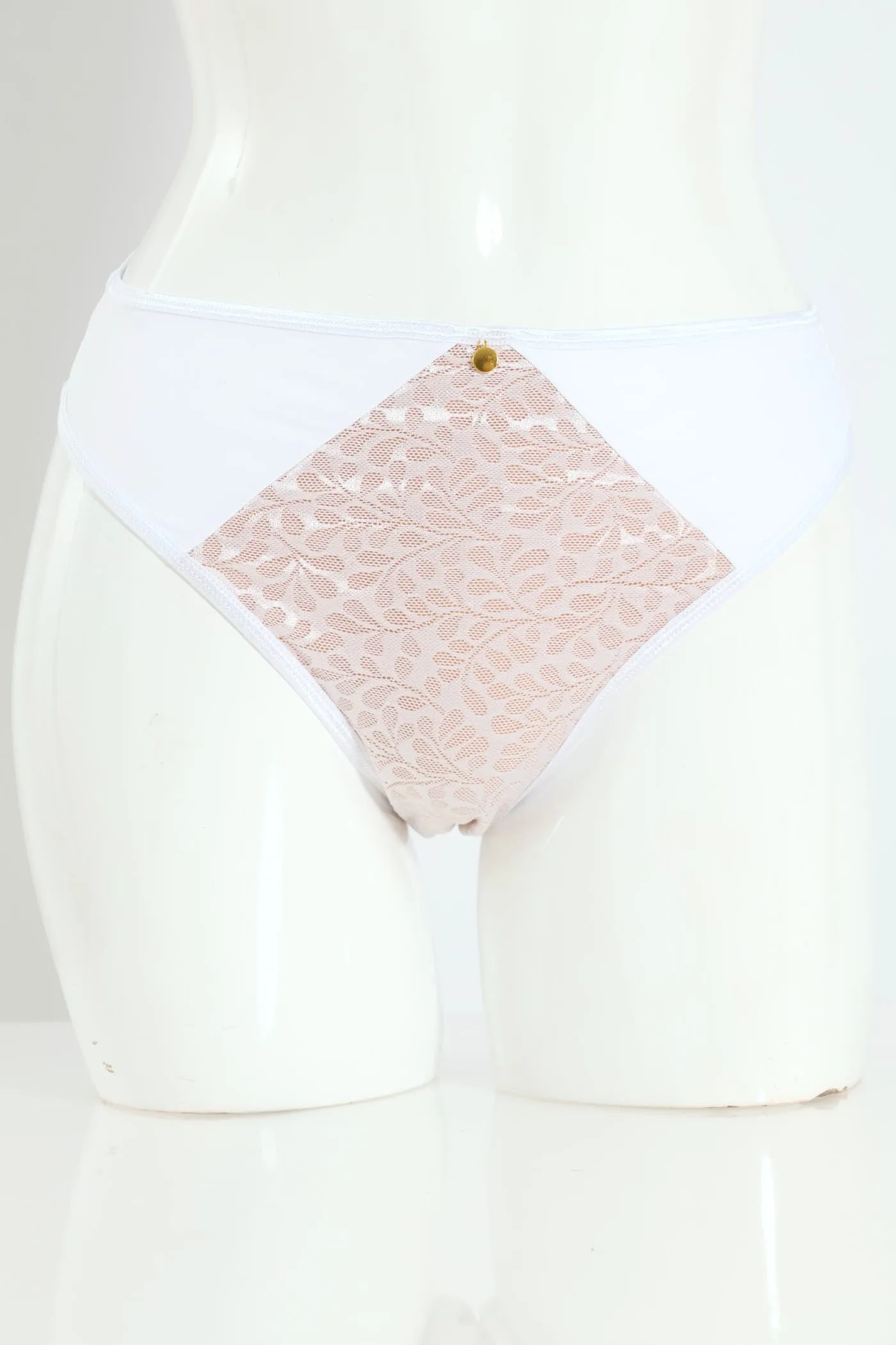 2 Pack Bikini Bottom Panties - Black/White sold by Edgars