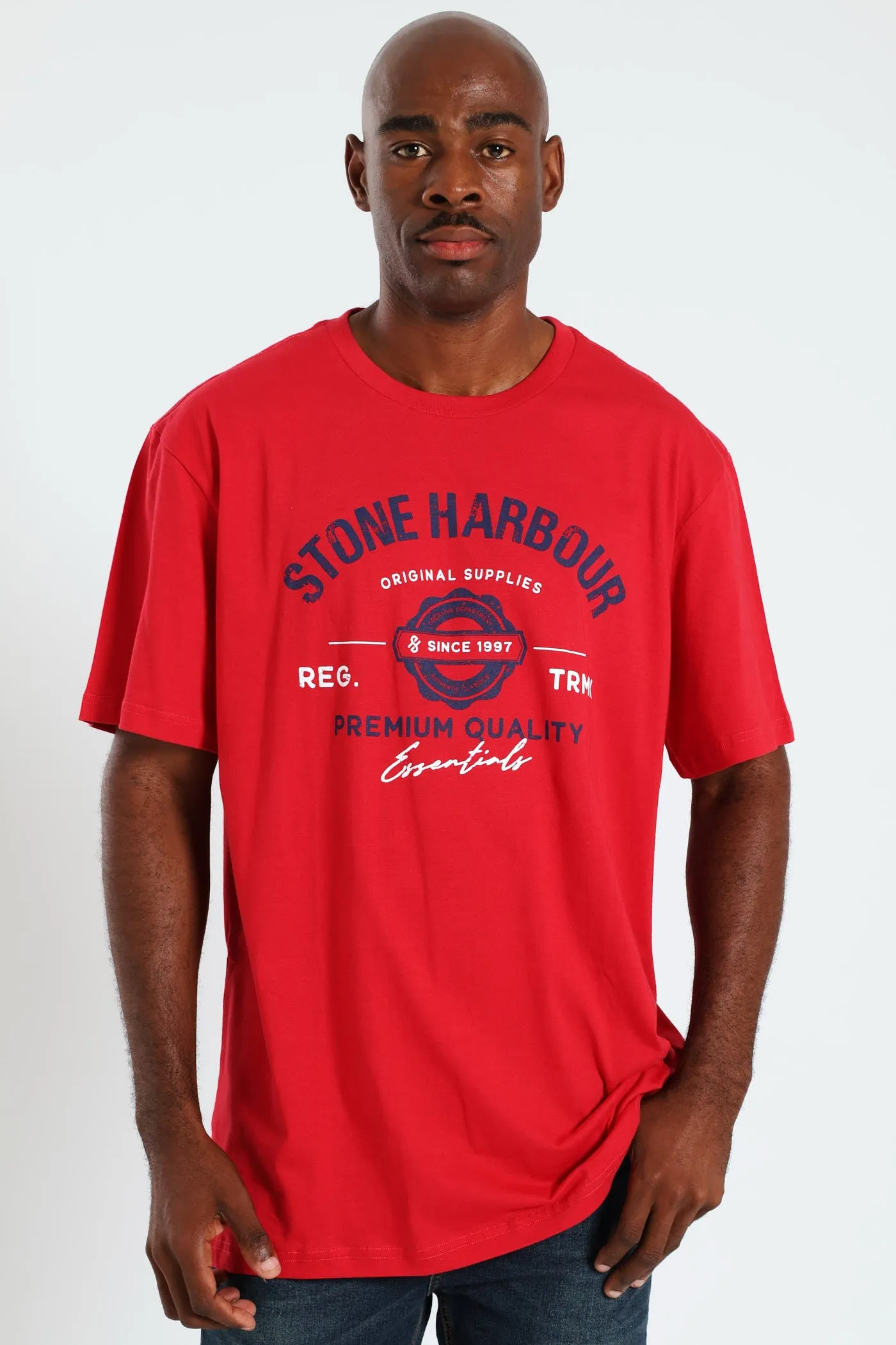 Premium Quality Tee - Red sold by Edgars