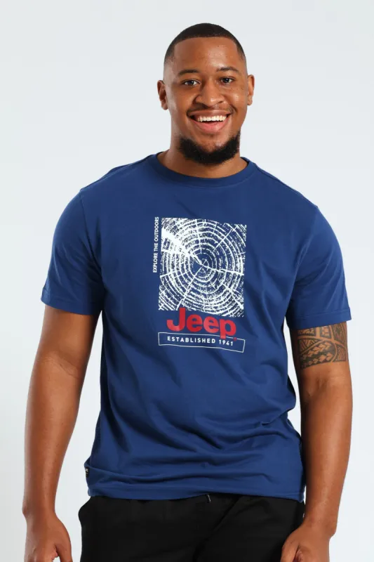 Fashion Graphic Tee - Navy sold by Edgars
