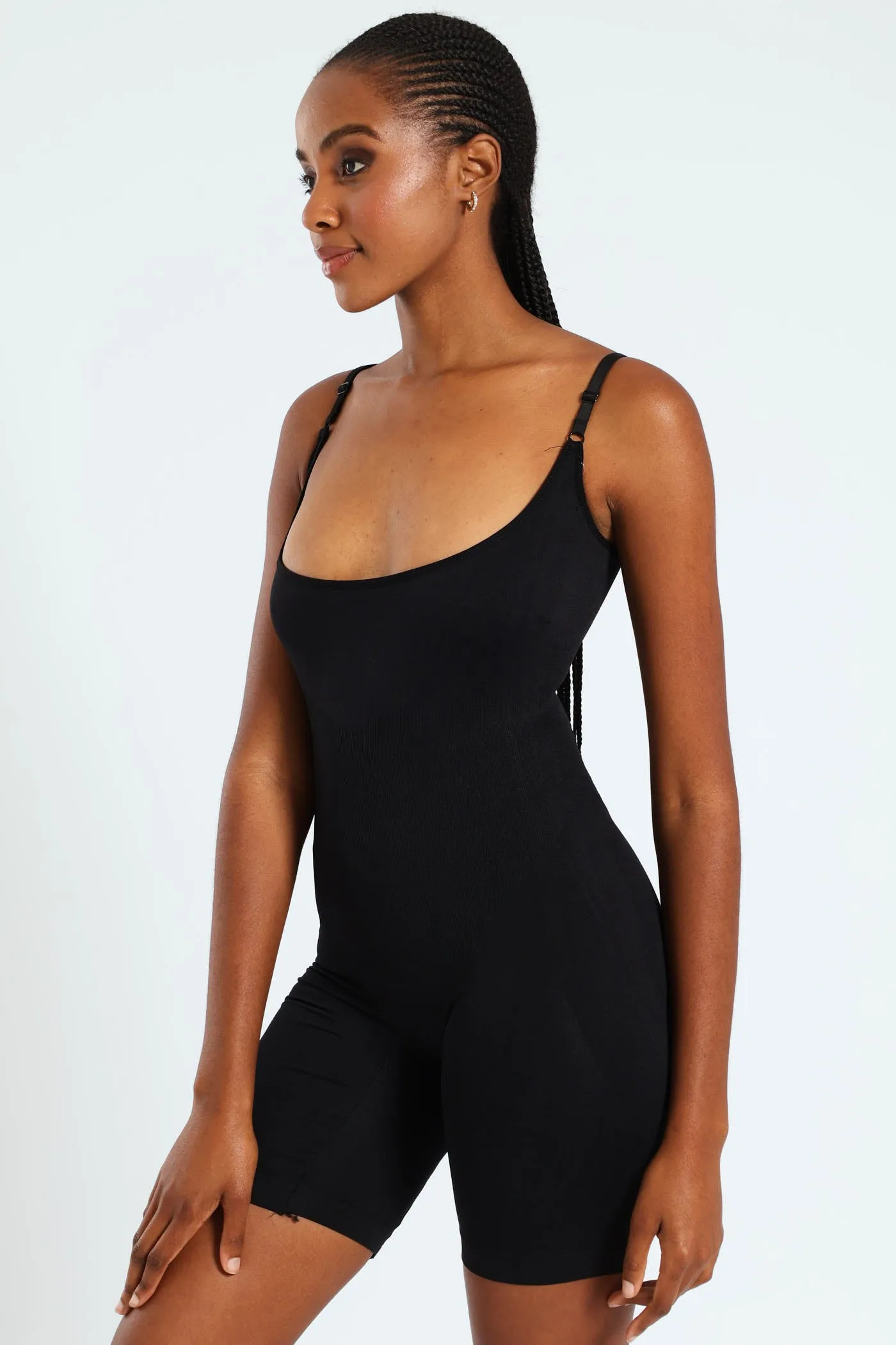 Medium Control Long Leg Seamless Full Bodysuit - Black sold by Edgars product image thumbnail 2