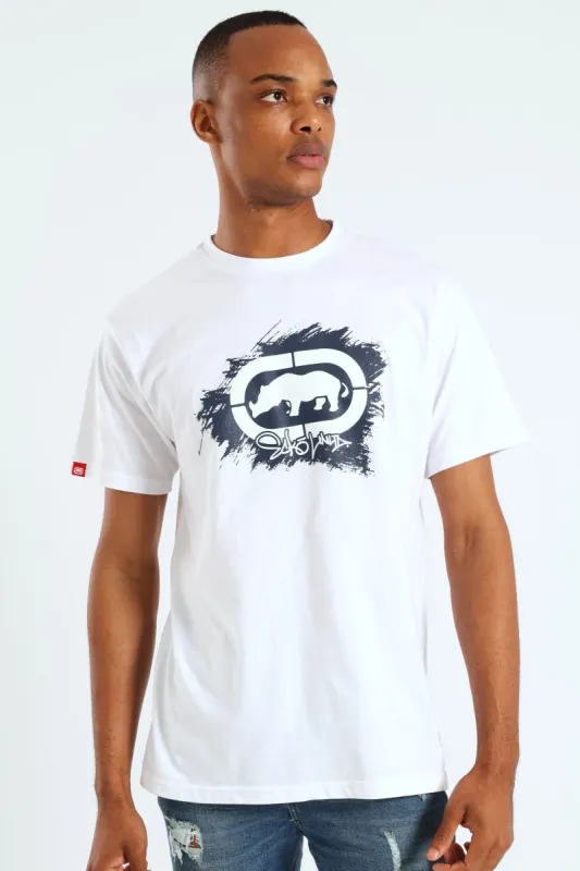Core Scratch Tee - White sold by Edgars