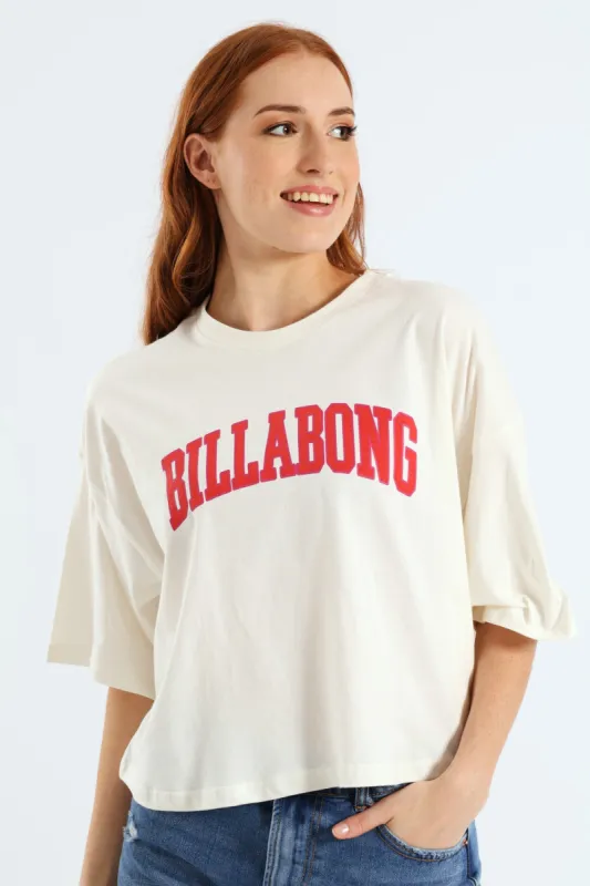 Athletic Tee - Stone sold by Edgars