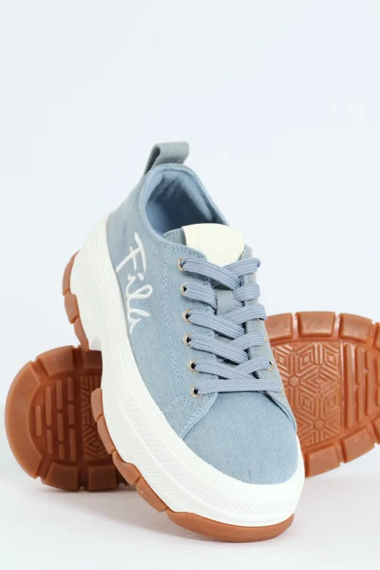 Reese Chunky Sneaker - Denim sold by Edgars
