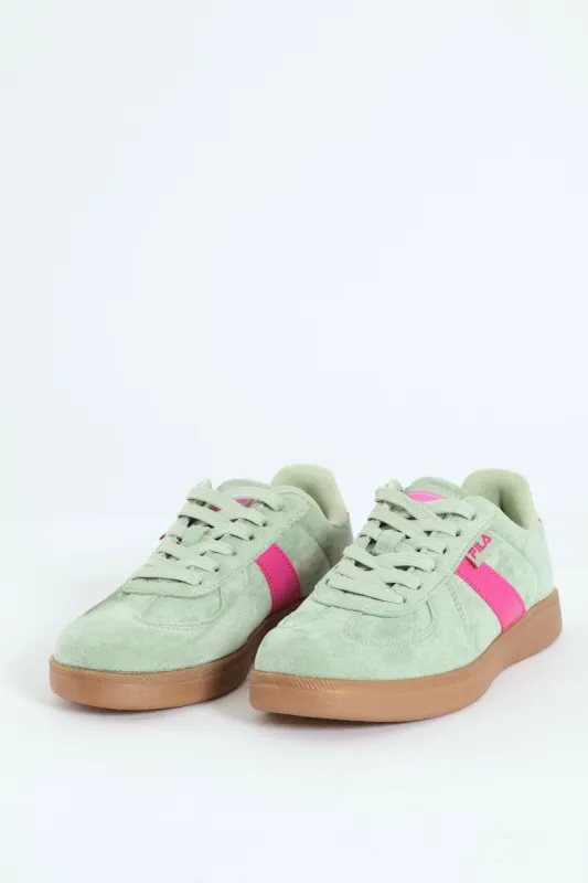 Scarlett Retro Court Sneaker - Green sold by Edgars