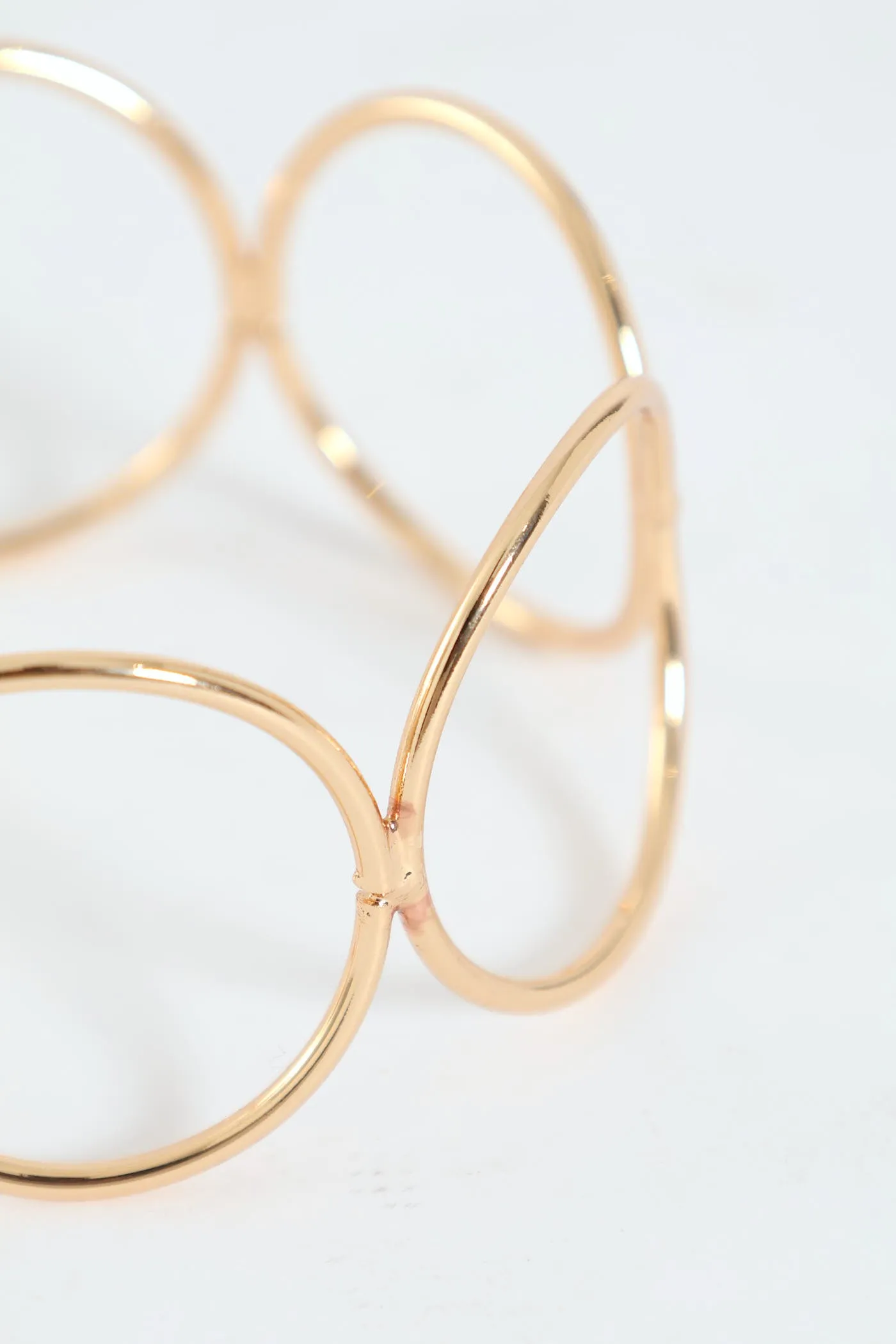 Circle Cuff Bracelet - Gold sold by Edgars product image thumbnail 3