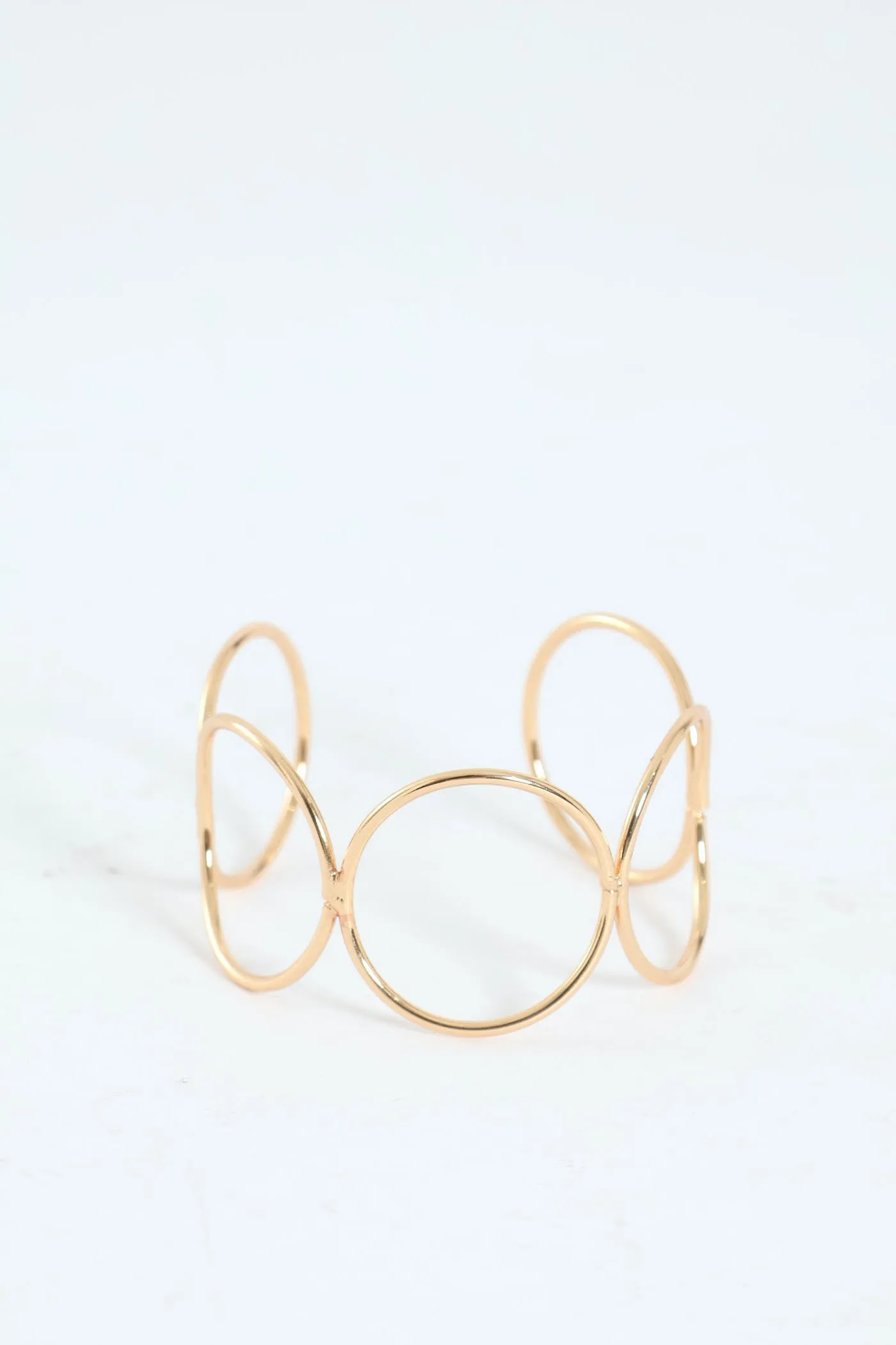 Circle Cuff Bracelet - Gold sold by Edgars