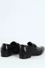 Comfort Horse Bit Trim Penny Moccasins - Black sold by Edgars