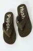 Stomp Wide Vamp Sandal - Olive sold by Edgars