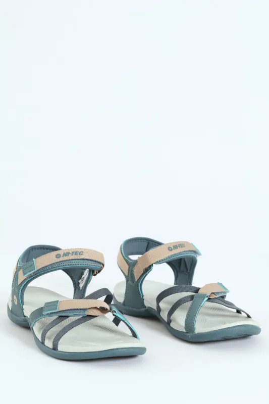 Anselia Strap Sandal - Sky Blue sold by Edgars