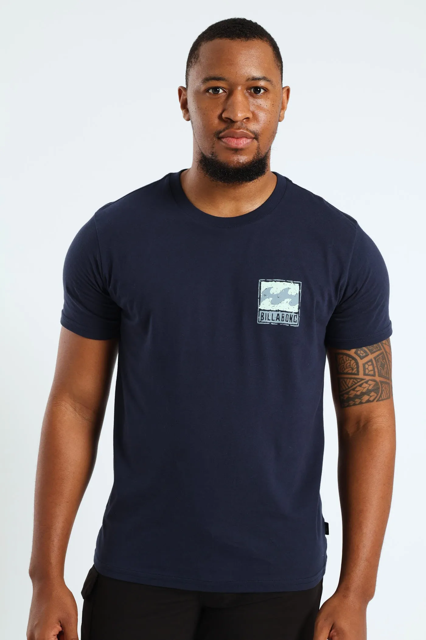 Stamp Tee - Navy sold by Edgars