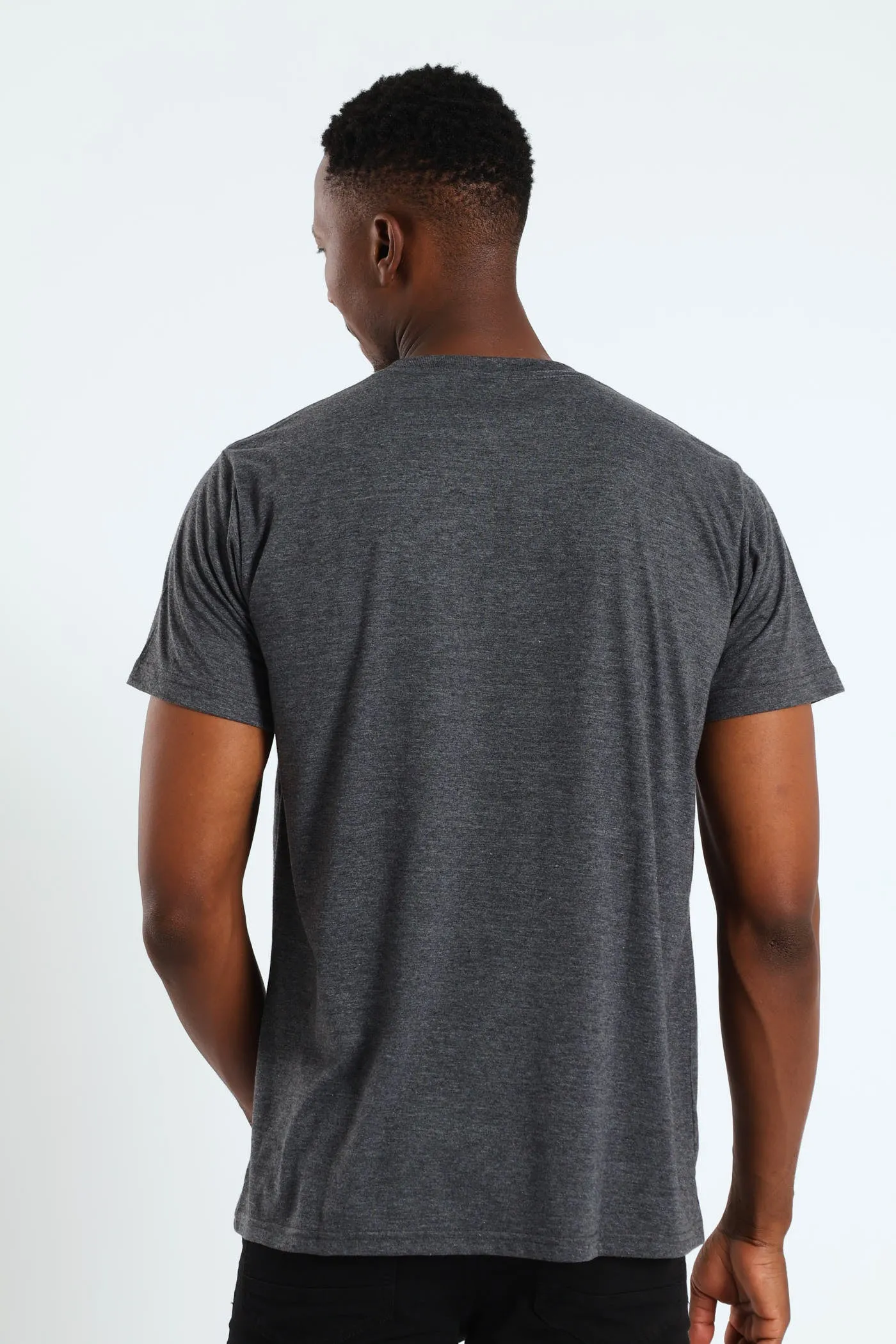 Heritage Short Sleeve Tee - Black Melange sold by Edgars product image thumbnail 3
