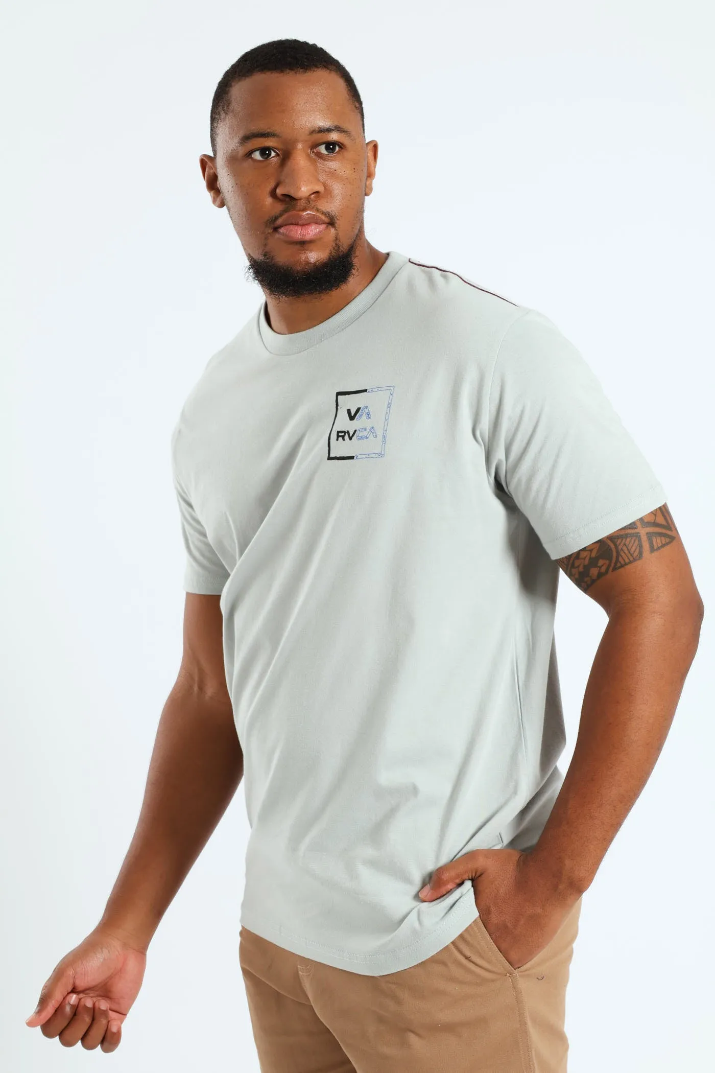 Va All The Way Ss Red Stitch Tee - Off White sold by Edgars product image thumbnail 3