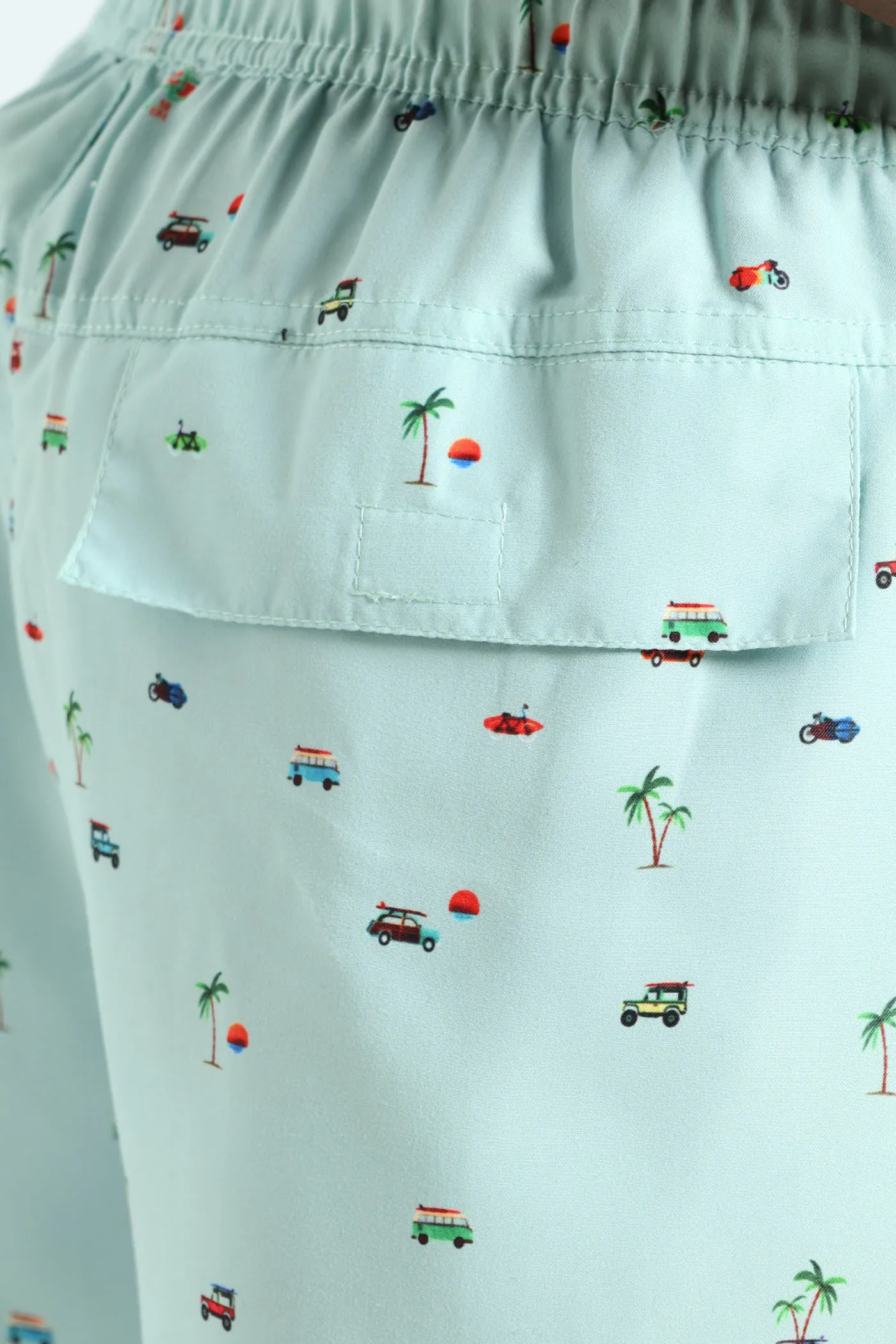 Palm Swimshort - Light Blue sold by Edgars product image thumbnail 4